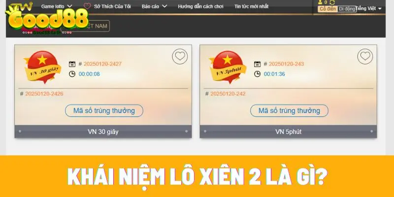 Khái niệm lô xiên 2 là gì?